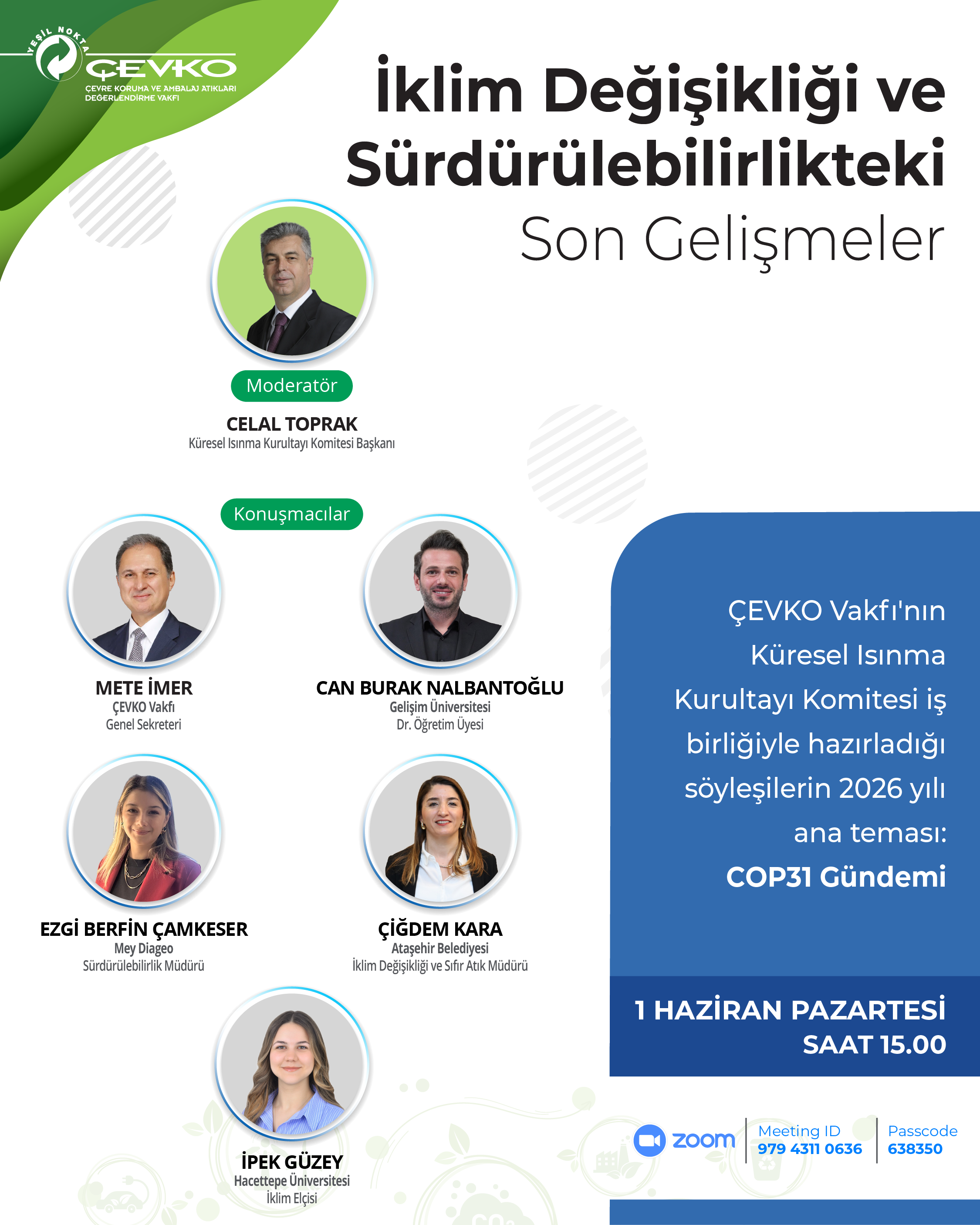 ÇEVKO Vakfı — Çevko Vakfı Söyleşisi’nde COP31’e Giderken Döngüsel Ekonomi, Sıfır Atık ve Yapay Zekâ Gündemi Ele Alındı — image 8 of 8
