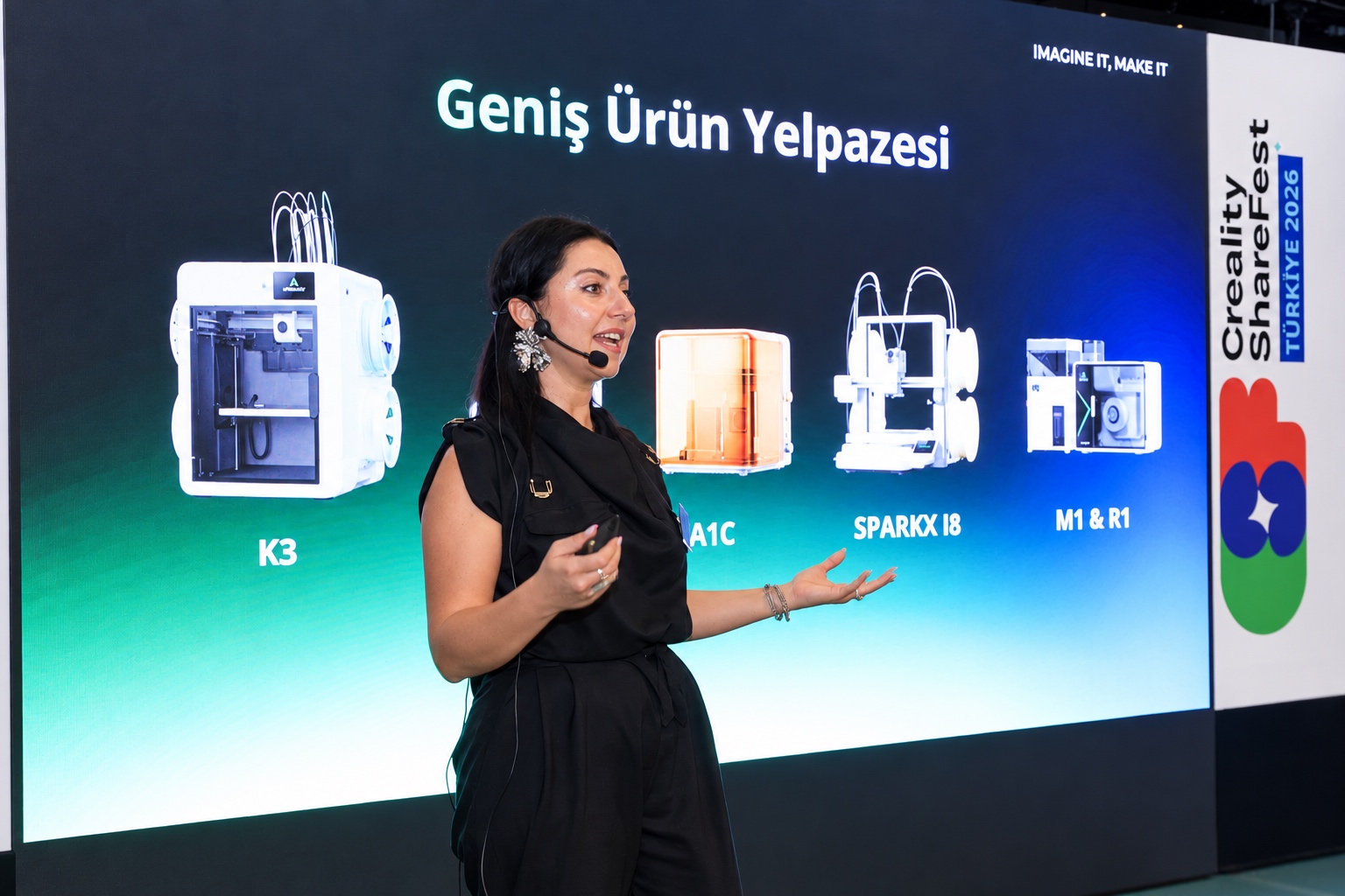 CREALITY — Creality, ShareFest Türkiye 2026’da Maker Topluluğunu Yeni Üretim Teknolojileriyle Buluşturdu — görsel 3 / 6