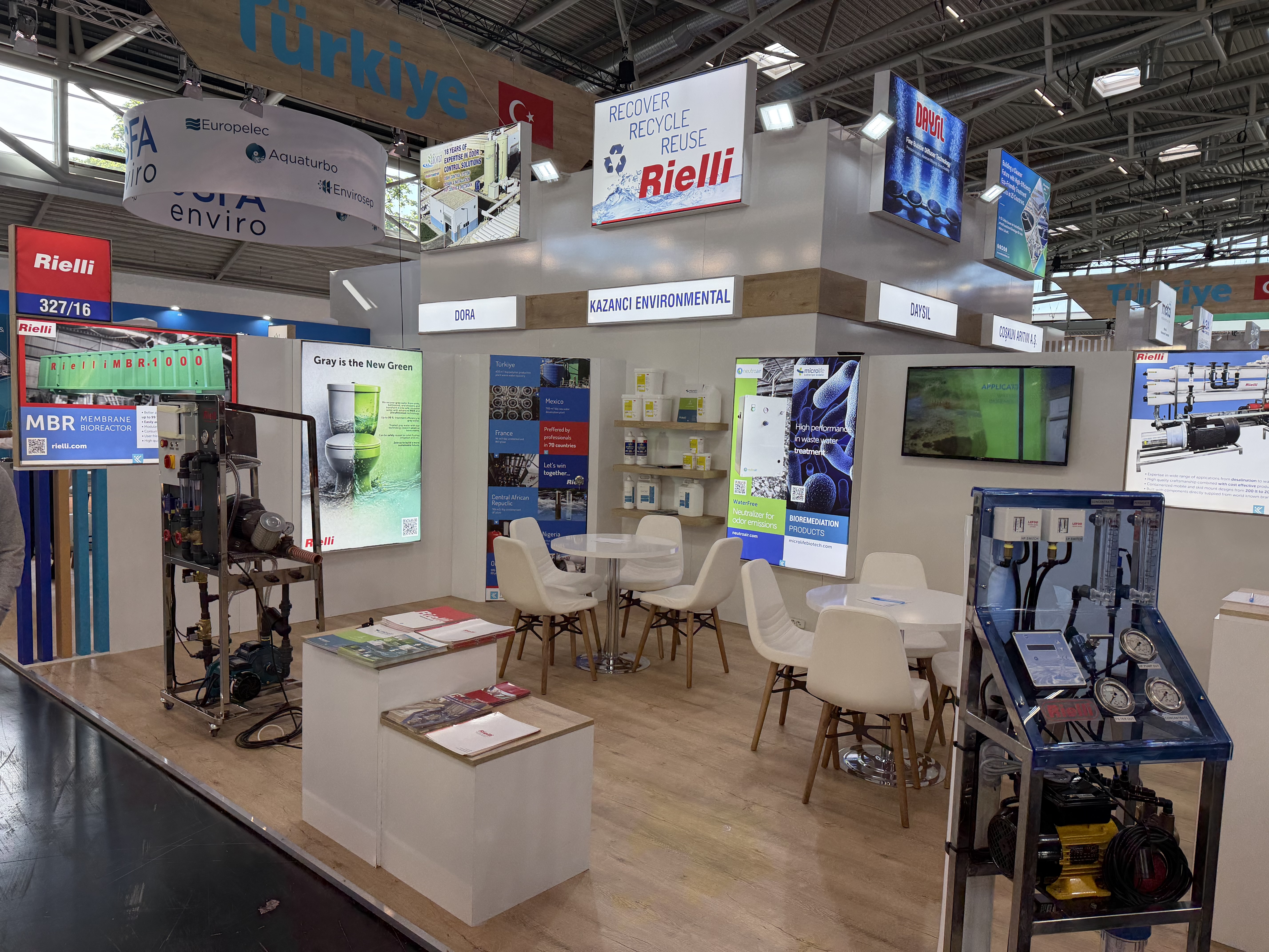 Kazancı Çevre Tekniği — Türkiye’nin Global Su Arıtma Markası Rielli Su ve Çevre Teknolojilerinin Global Buluşmasında — image 2 of 3