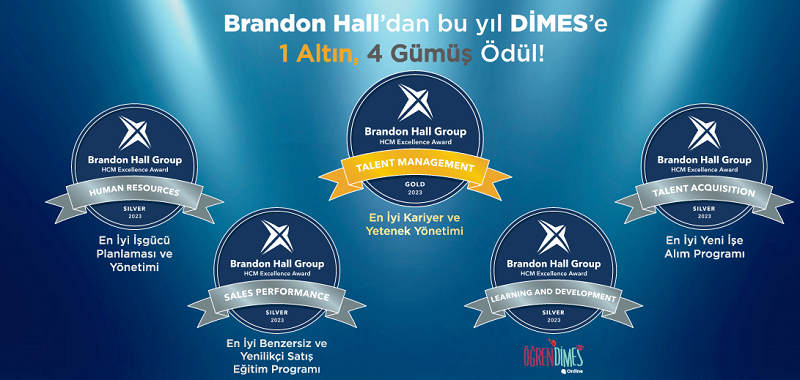 DİMES — Dimes İnsan Kaynakları Uygulamalarına 5 Kategoride 5 Brandon Hall Mükemmellik Ödülü — image 1 of 1