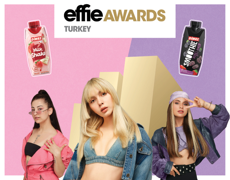 DİMES — Dimes Effie Ödüllerinde Adını 2 Altın Ödüle Yazdırdı