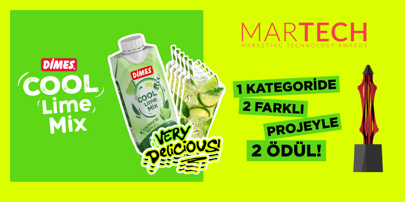 DİMES — DİMES’e MarTech Awards Finallerinde Aynı Kategoride 2 Ödül Birden!