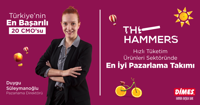 DİMES — The Hammers Awards'tan DİMES'e Çifte Ödül — image 1 of 1