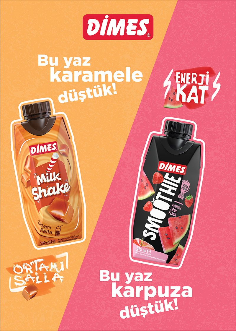DİMES — Dimes Mılkshake ve SMOOTHIE’nin Yeni Lezzetlerini Z Kuşağına Sordu